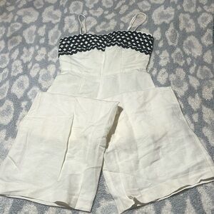 C/MEO Collective white long romper